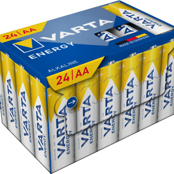 VARTA Alkaline Batterijen Energy, 24 stuks, AA Mignon