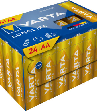 VARTA Alkaline Batterijen Longlife, AA Mignon, 24 stuks