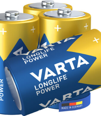 VARTA Alkaline Batterij Longlife Power, Mono (D/LR20), 4 stuks