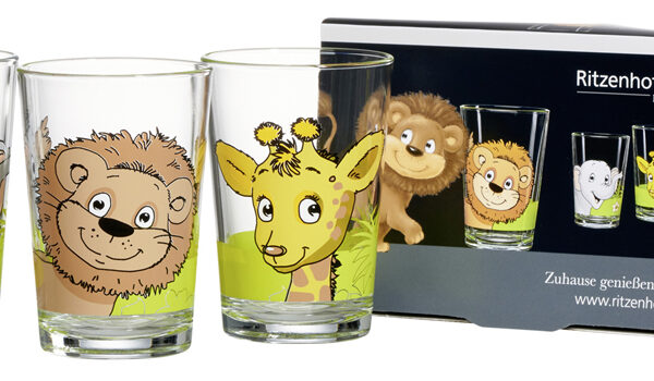 Ritzenhoff & Breker Drinkglas Afrikadieren, set van 3