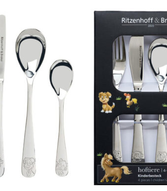 Ritzenhoff & Breker Kinderbestek BOERDERIJDIEREN, 4-delig