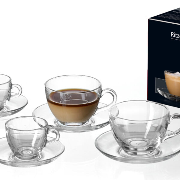 Ritzenhoff & Breker BARISTA espressoset, 4-delig