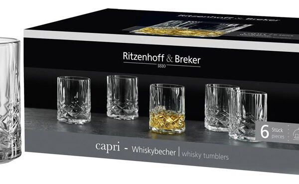 Ritzenhoff & Breker Whiskyglas CAPRI, 0,35 liter