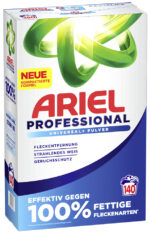 ARIEL PROFESSIONAL Waspoeder Regulier, 7,7 kg, 140 wasbeurten