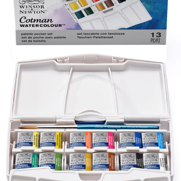 Winsor & Newton Cotman Pocket Plus aquarelverf set