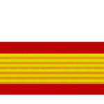 IWH Gevarendriehoek voor aanhangwagens, 1130 x 195 mm, geel/rood