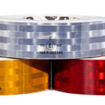 IWH Reflecterende contourmarkering ECE-104, 50 mm x 50 m, wit