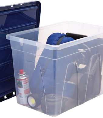 Fellowes opbergbox BANKERS BOX, 64 liter, transparant