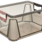 keeeper Opbergbox 'luis', 20 liter, transparant-grijs