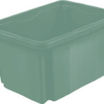 Opbergbox 'Emil', 24 liter, noordse groentint.