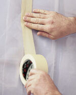 3M Crêpe plakband 101E, 24 mm x 50 m, papier, beige