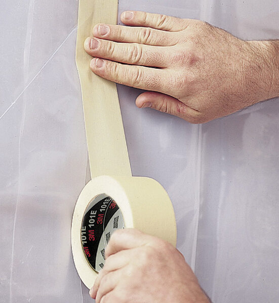 3M Crêpe plakband 101E, 24 mm x 50 m, papier, beige