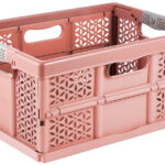 Multivak opvouwbare kuip 'lea', 32 liter, rood-grijs