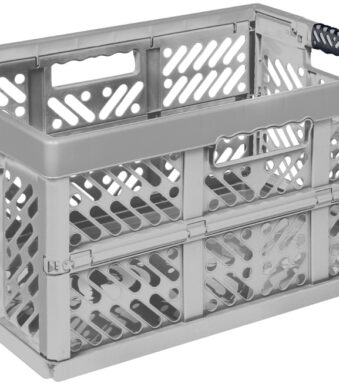 keeeper Professionele opvouwbare box 'ben', 45 liter, zilverkleurig