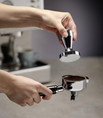 APS Koffieaanstamper van roestvrij staal, diameter 58 mm