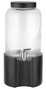 APS drankendispenser ELEMENT, 7 liter, zwart