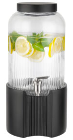 APS drankendispenser ELEMENT, 7 liter, zwart