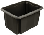 Bewaarbox 'emil eco', 15 liter, grafietkleur
