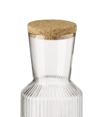 APS Glazen karaf LINES, 0,5 liter, helder