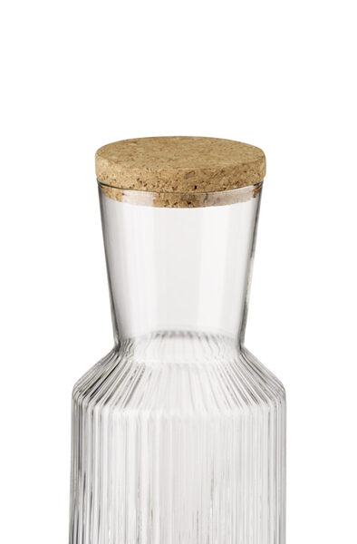 APS Glazen karaf LINES, 0,5 liter, helder