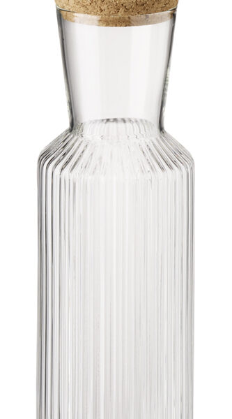 APS Glazen karaf LINES, 1,0 liter, transparant