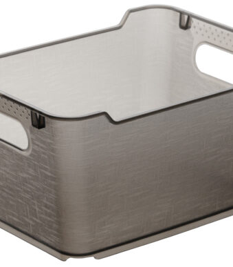 Bewaarbox 'lotta', 1,8 liter, kristalgrijs