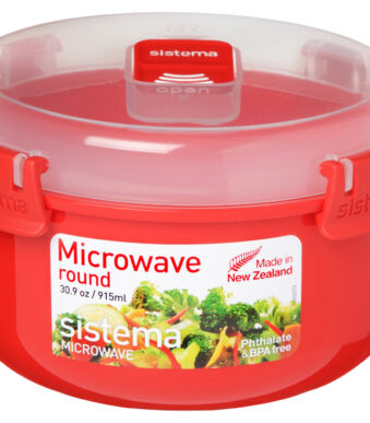 Sistema Magnetronbakje Rond, 915 ml, rood