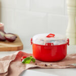 Sistema Magnetronbakje Rond, 915 ml, rood