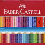 FABER-CASTELL Driekantige kleurpotloden Colour GRIP, etui 48 stuks