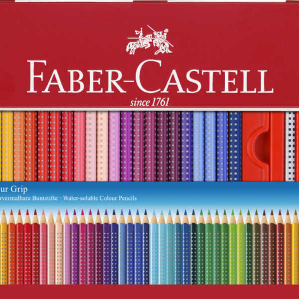 FABER-CASTELL Driekantige kleurpotloden Colour GRIP, etui 48 stuks