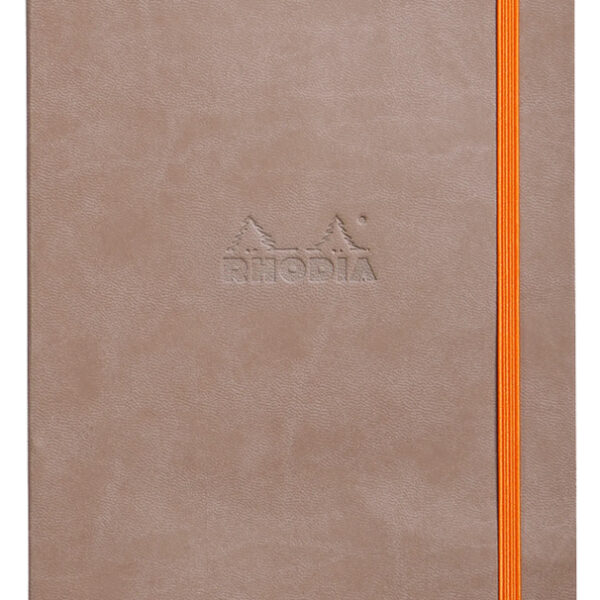 RHODIA Notitieboek RHODIARAMA, A5, geruit, taupe