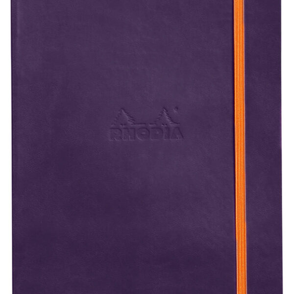 RHODIA notitieboek RHODIARAMA, A5, gelinieerd, aubergine