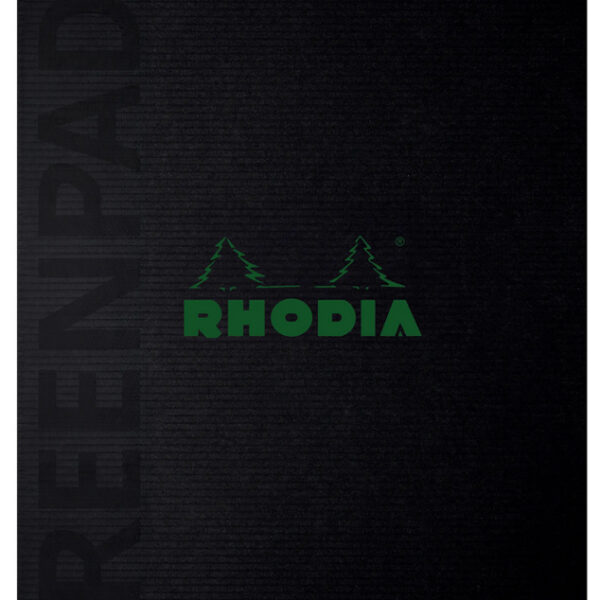RHODIA Spiraal notitieblok GREENPAD, A5+, geruit, zwart