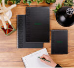 RHODIA Collegeblok GREENBOOK, A4+, geruit, zwart