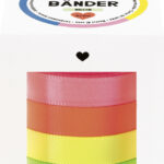 folia Satijnen lintenset NEON, diverse kleuren