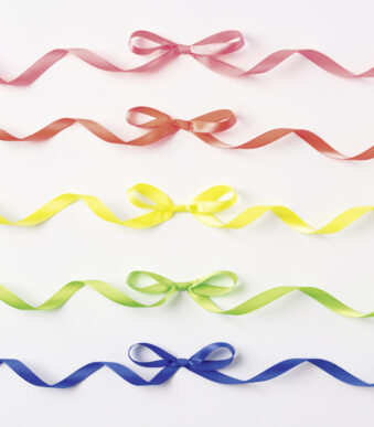 folia Satijnen lintenset NEON, diverse kleuren