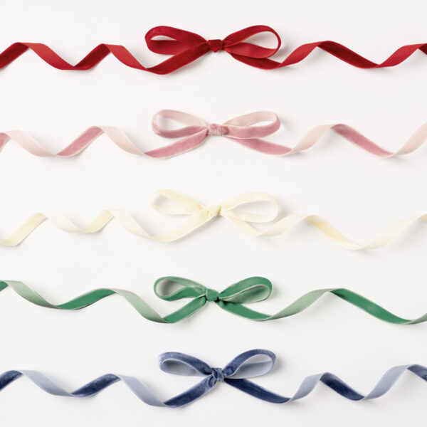 Folia fluwelen lint set Classic, gesorteerd op kleur