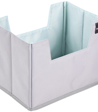 keeeper Boodschappenorganizer 'nea', maat L, grijs/aquamarijn