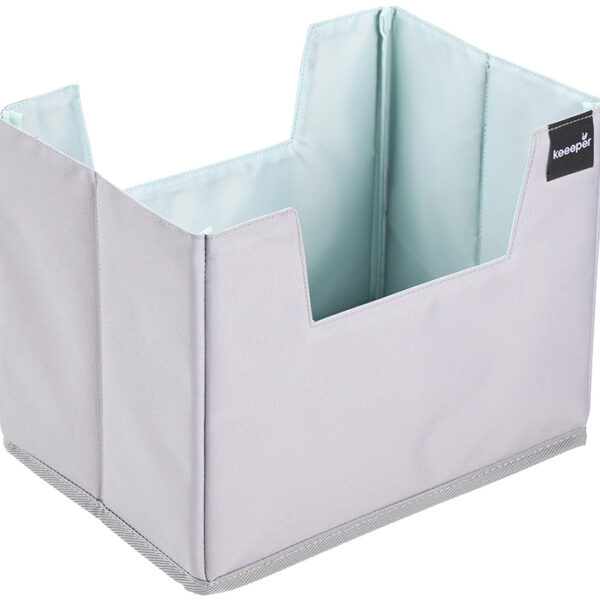 keeeper Boodschappenorganizer 'nea', maat L, grijs/aquamarijn