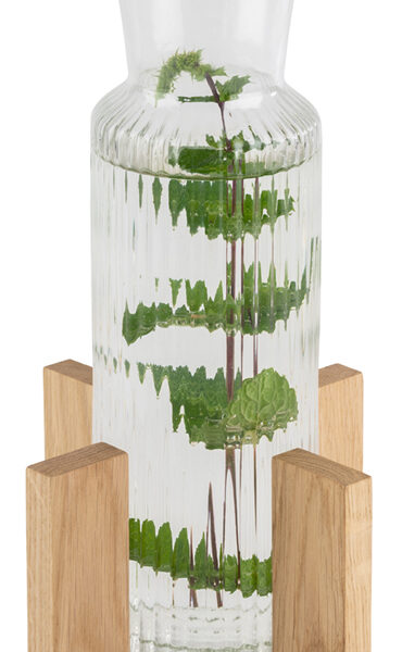 APS houten eikenhouten onderzetter voor VALO glazen karaf