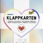 folia Wenskaarten set, 105 x 150 mm, iriserend
