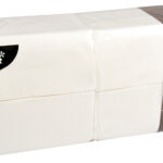PAPSTAR Servetten, 330 x 330 mm, 1-laags, wit
