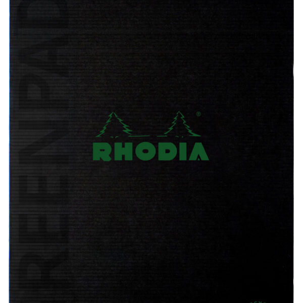 RHODIA Notitieblok GREENPAD, A5, geruit, zwart