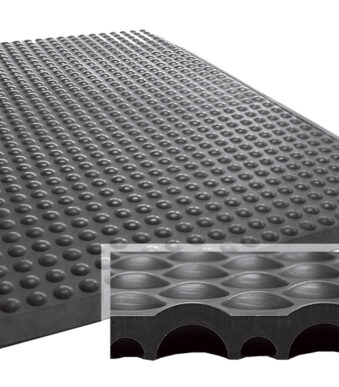 Yogamat met anti-slippatroon, 600 x 900 mm