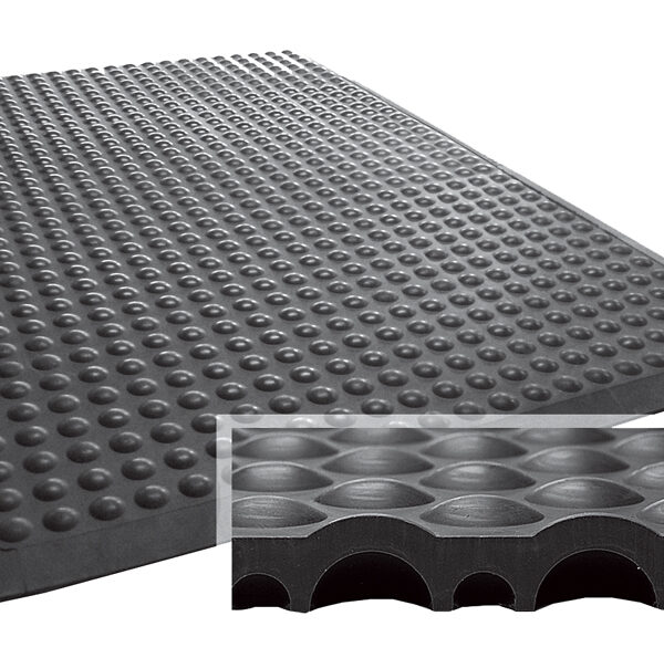 Yogamat met anti-slippatroon, 600 x 900 mm