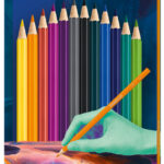 STAEDTLER Hexagonale kleurpotloden Edition 1, kartonnen etui met 12 stuks