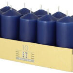 STARPAK Stompkaars, diameter: 40 mm, donkerblauw