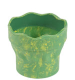 FABER-CASTELL Inklapbare Waterbeker CLIC & GO, gemarmerd groen