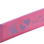 FABER-CASTELL Gum 'Eenhoorn', roze/paars