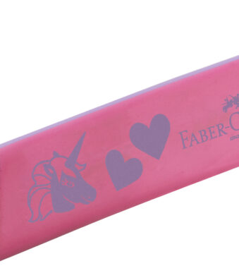FABER-CASTELL Gum 'Eenhoorn', roze/paars
